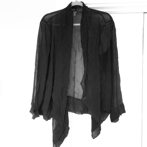 silk waterfall jacket